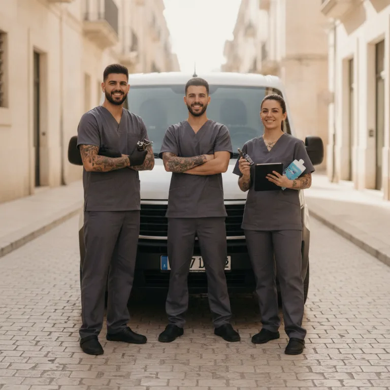 Tatuador equipo en Palma